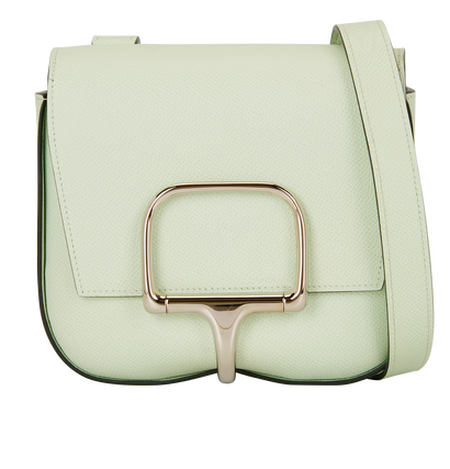 Della Cavalleria In Epsom Vert Fizz, £3,100, Handbags, Green, Leather, Front view